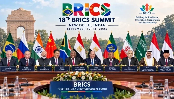 ব্রিকসের ১৮তম শীর্ষ সম্মেলন শুরু হচ্ছে আজ