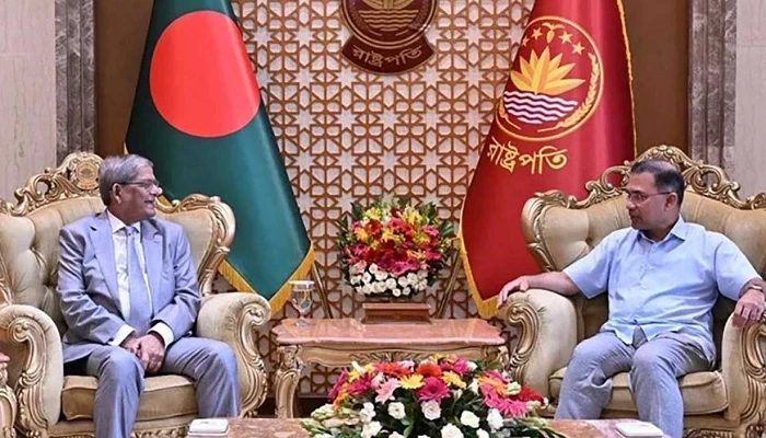 রাষ্ট্রপতির সঙ্গে প্রধানমন্ত্রীর সৌজন্য সাক্ষাৎ