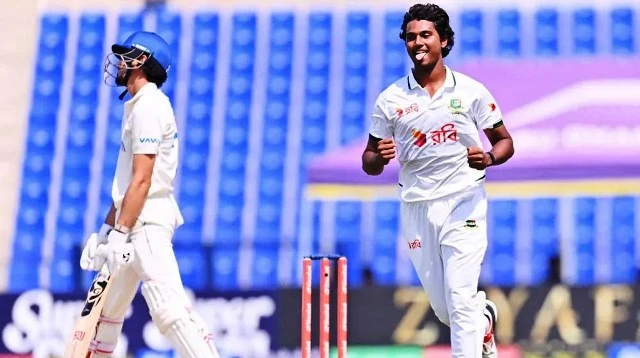 ২৪০ রানে থামল আফগানিস্তান, বাংলাদেশের লিড ১০৬ রানের
